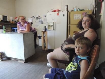 Cuatro de cada cinco familias viven en peligro de caer en la pobreza.