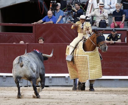 'Liebre', toro de la ganadería de Rehuelga, premiado en San Isidro de 2017.