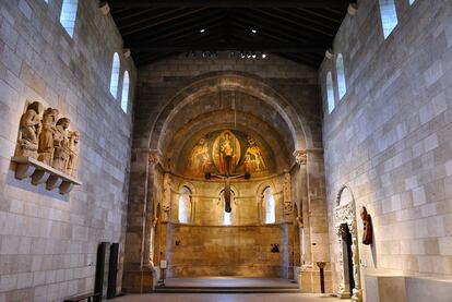 Ábside de la iglesia de San Martín de Fuentiduena, en el museo The Cloisters, de Nueva York.