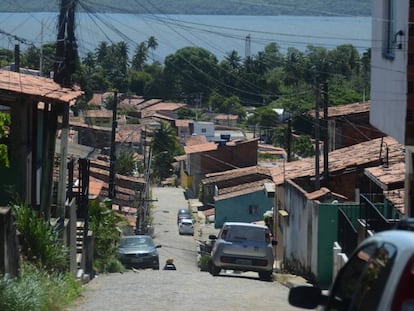 Las calles del barrio de Maceió.