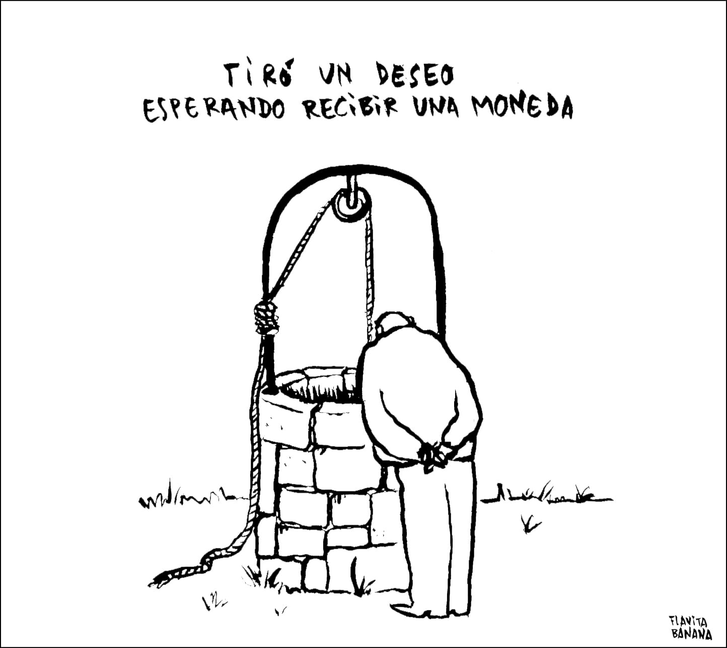 Flavita Banana: deseos al pozo
