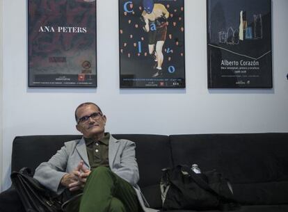José Manuel García Cortes, en el IVAM.