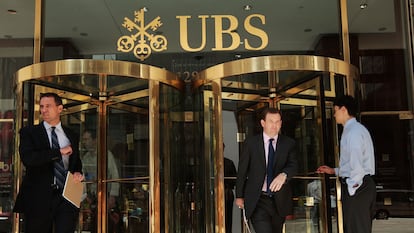 Edificio del banco suizo UBS en Nueva York, en 2009.