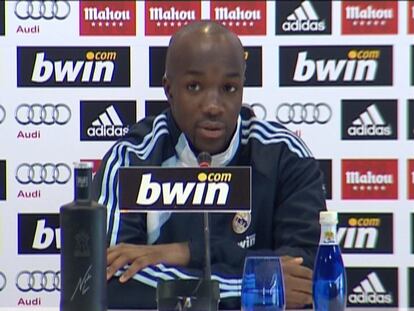 Diarra vuelve a los entrenamientos del Real Madrid