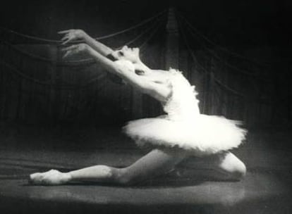 Josefina Méndez, en <i>La muerte del cisne.</i>