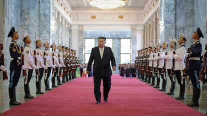  Kim Jong en Pyongyang, el 9 de septiembre.
