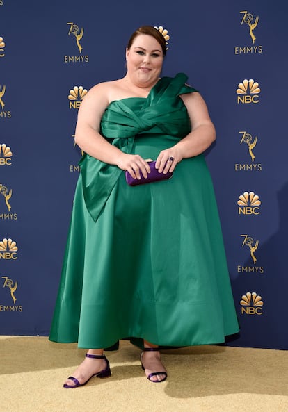 La actriz Chrissy Metz.