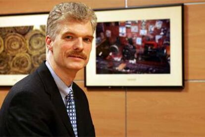 Andreas Schleicher, durante su participación en las jornadas educativas de la Fundación Santillana.