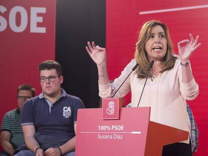 La candidata a la Secretar&iacute;a General del PSOE, Susana D&iacute;az.