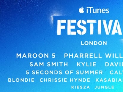 Pharrell Williams y Maroon 5 encabezan el iTunes Festival de Apple