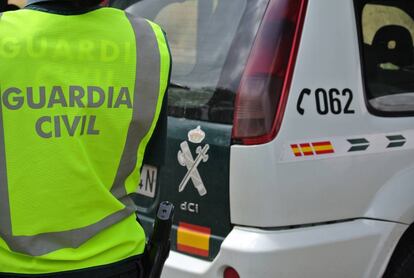 Un agente de la Guardia Civil.