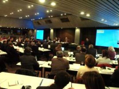 La XXVIII Sesión Ordinaria del Parlamento con la presencia de los legisladores de Argentina, Brasil, Paraguay, Uruguay y por primera vez de Venezuela será precedida de un encuentro de la Mesa Directiva del organismo. EFE/Archivo