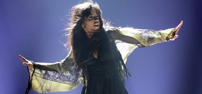 Loreen, en Eurovisión, en 2012.