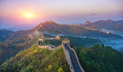 La Gran Muralla, en China.