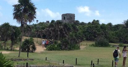 Ruinas de Tulum, cerca de Cancún.
