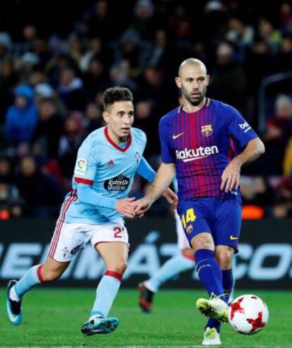 Mascherano, en un partido reciente.