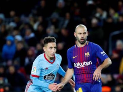 Mascherano, en un partido reciente.