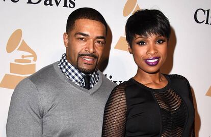 Jennifer Hudson y David Otunga, el pasado febrero en Los Ángeles.