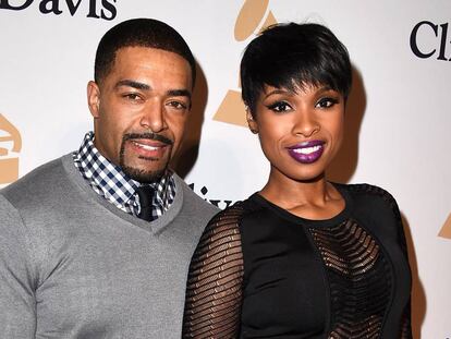 Jennifer Hudson y David Otunga, el pasado febrero en Los &Aacute;ngeles.