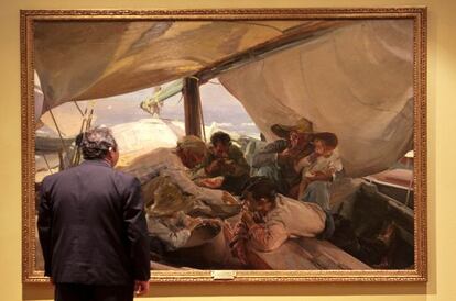 El cuadro de Sorolla que se exhibe en Alicante