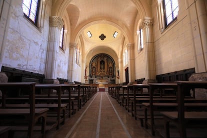 “Más adelante, sería interesante restaurar la capilla del Palacio Viejo, una de las pocas de estilo neomudéjar en Madrid, y tratar de convertirla en un salón de actos”, explica Nuria Ruiz, jefa del Área Técnica de Patrimonio de la Consejería de Economía.