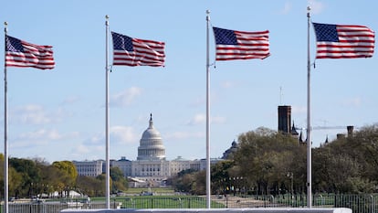 Vista del Capitolio en Washington, este lunes.