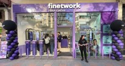 Una tienda de Finetwork.