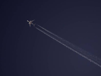 Os aviões são responsáveis por 2% das emissões de CO2.