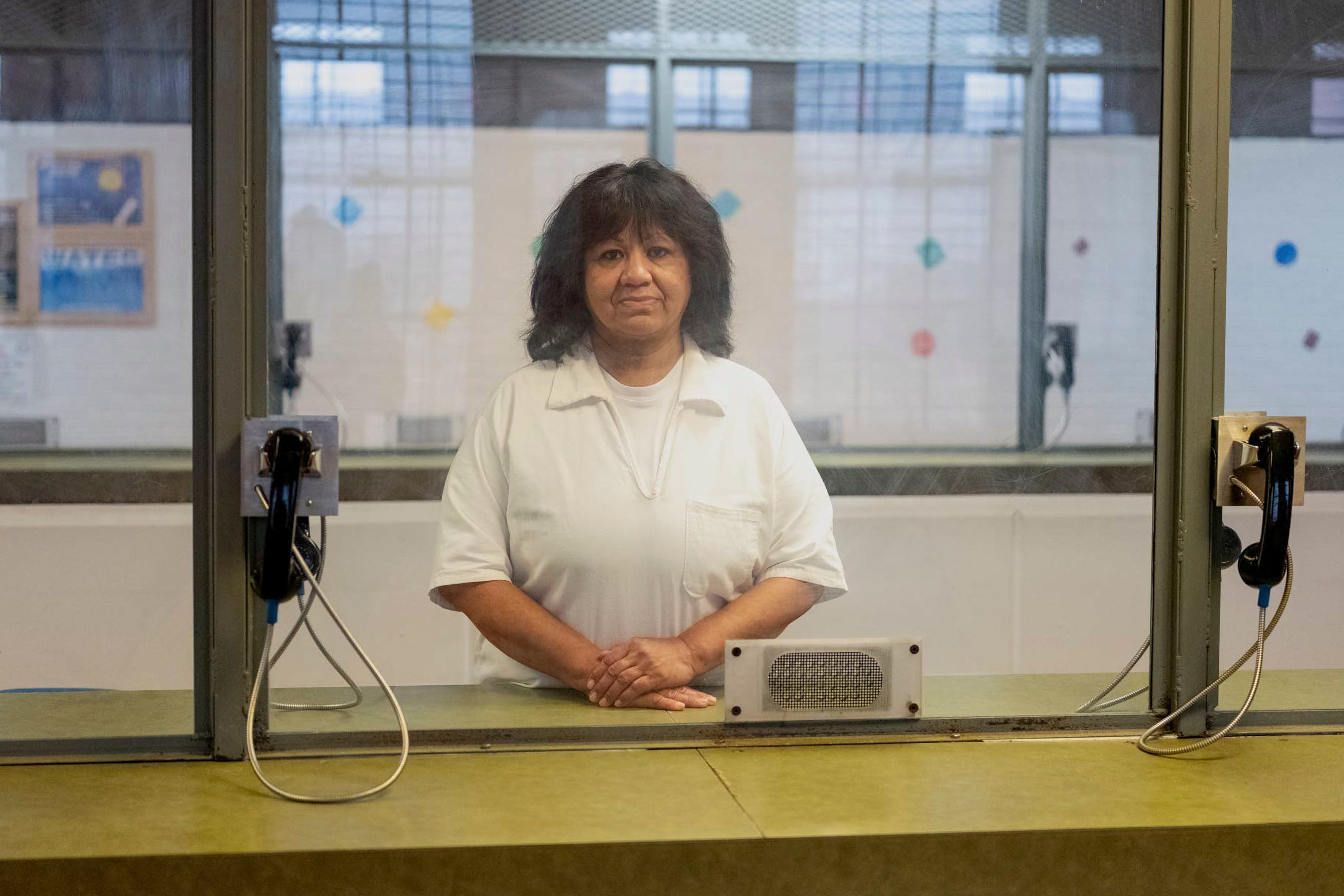 Melissa Lucio en la Unidad Mountain View en Gatesville.