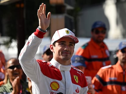 El piloto monegasco de Ferrari, Charles Leclerc, en el Gran Premio de Mónaco de Fórmula 1, el 27 de mayo de 2023.