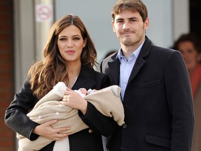 Iker Casillas y Sara Carbonero presentan a Martín