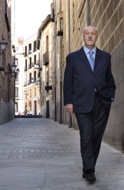 El seleccionador nacional, Vicente del Bosque.