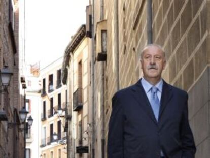 El seleccionador nacional, Vicente del Bosque.