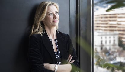 Anna Gener, al seu despatx de l’avinguda Diagonal de Barcelona.