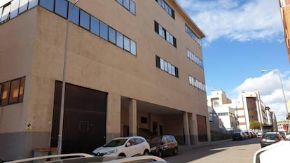 La nave donde se ubica la iglesia evangelista.