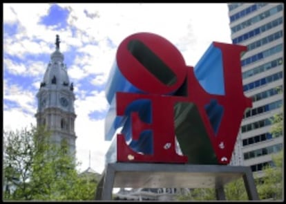 Escultura en honor al nombre de la ciudad.