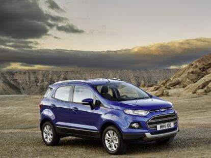 El EcoSport mide 4,23 metros de largo e incluye un maletero de 375 litros