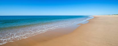 Playa virgen cerca de El Rompido.