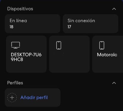 Dispositivos conectados a un router eero