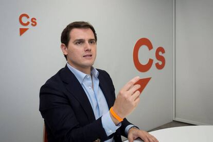 El presidente de Ciudadanos, Albert Rivera.