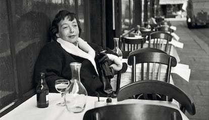 La escritora Marguerite Duras.