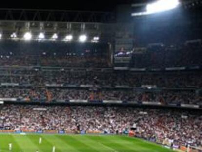 Panorámica del Estadio Santiago Bernabéu