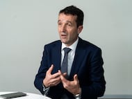 Ángel Escribano presidente ejecutivo de Indra, en el Foro Económico Internacional América Latina y el Caribe, en Panamá el 27 de enero del 2026.