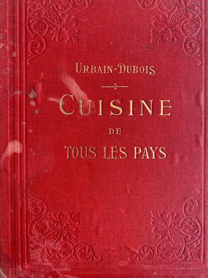 Libro de cocina de Urban Dubois, 