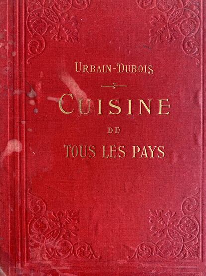 Libro de cocina de Urban Dubois,