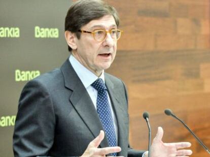 El presidente de Bankia, Jos&eacute; Ignacio Goirigolzarri, y el consejero delegado, Jos&eacute; Sevilla.