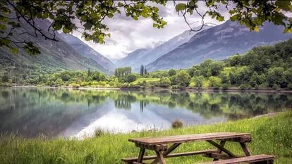 El embalse de Linsoles, en Eriste (Huesca), es uno de los cinco escenarios ganadores.