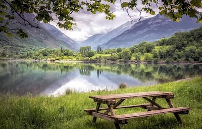 El embalse de Linsoles, en Eriste (Huesca), es uno de los cinco escenarios ganadores.