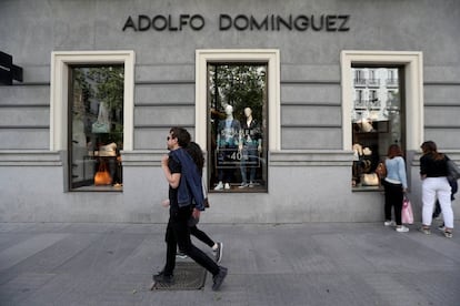 Tienda de Adolfo Domínguez de la calle Serrano de Madrid.