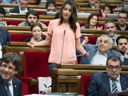 Una sessió al Parlament.